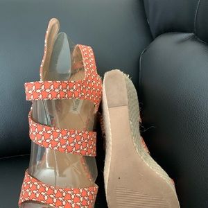 Orange Espadrilles Steve Madden